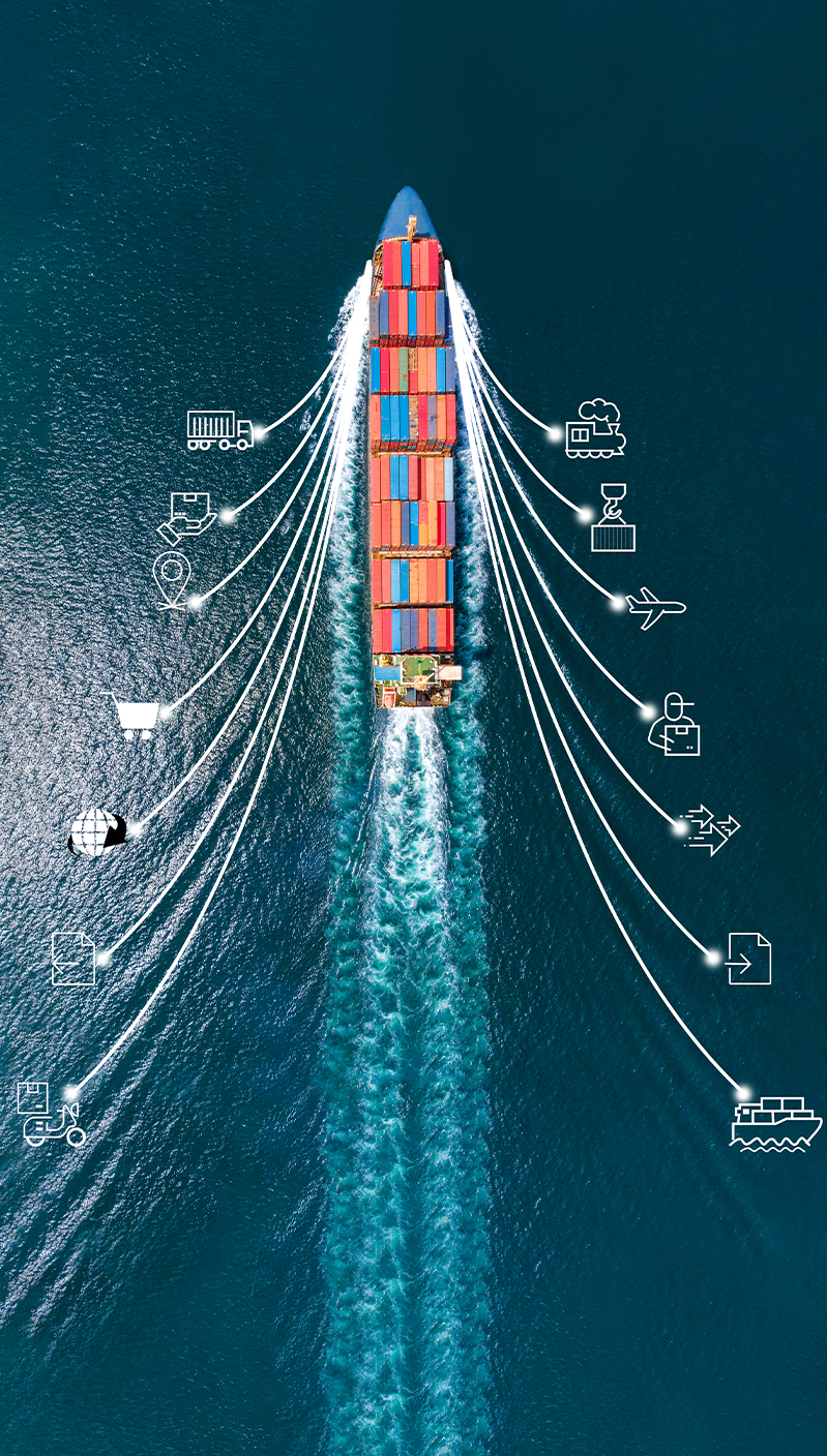 Ocean freight network