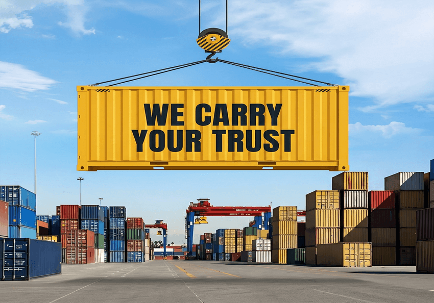 Trust in logistics delivery